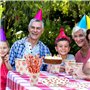 10 Ensembles Vaisselle De Fête, Vaisselles Anniversaire Kit, Ensemble De Vaisselle, Anniversaire Party Vaisselle, pour Anniversa