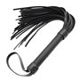 Angeer General Cravache d'équitation en similicuir Noir 38 cm