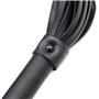 Angeer General Cravache d'équitation en similicuir Noir 38 cm