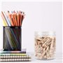 50 Pièces Clips de Punaises, Punaises avec Clips, Punaises Décoratives, en Bois Créatif Poids Léger Durable Pinces en Bois Punai