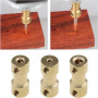 5 Pièces Bricolage Laiton Coupleur, d'Arbre Moteur Arbre Flexible Couplage, Accouplement Coupleur D'arbre, Connecteur De Roue De