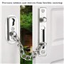 Chaîne de sécurité,chaîne de porte en acier inoxydable 304,serrure à chaîne de porte avec vis,utilisée pour les portes et fenêtr