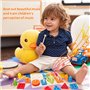 Arbolisse Jouet Éducatif 3 en 1 en Bois – Jeu de Pêche Magnétique, Xylophone et Formes Géométriques – Méthode Montessori pour En