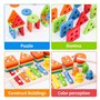 Arbolisse Jouet Éducatif 3 en 1 en Bois – Jeu de Pêche Magnétique, Xylophone et Formes Géométriques – Méthode Montessori pour En