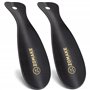 ZOMAKE Chausse Pied Métal 2Pcs - Petit Chausse-pieds Enfant Chausse Pieds Court Metal pour Convient à Toutes Les Tailles de Pied