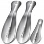 ZOMAKE Chausse Pied Métal 3Pcs - Petit Chausse-pieds Enfant Chausse Pieds Court Metal pour Convient à Toutes Les Tailles de Pied