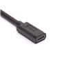 USB de type C mâle vers femelle