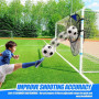 YOUNLEN Filet de Cible de Football Pliable - Équipement d'Entraînement Pour Buts (Jaune)