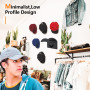 YOUNLEN 10 Crochet à Chapeau,Crochets de Chapeaux Support Mural,supports muraux pour casquettes de baseball,installation facile,