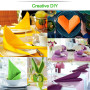 Lot de 120 serviettes en papier carrées colorées à 2 plis, idéales pour anniversaire, mariage (rouge/orange/vert/jaune/violet/bl