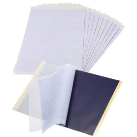 25 feuilles de papier carbone - papier de transfert de tatouage