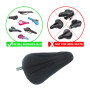 FUCNEN Couvre Selle Gel Housse Selle Velo Enfant 26.5 x 16cm Coussin Selle Velo Selle de vélo rembourrée Housse Selle Velo de Vi