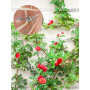 FSHIHINE 30m Corde en Acier Inoxydable Tendeur de Fil de Jardin Suspendre Kit, 2mm Revêtu de PVC, Câble Métallique Kit avec Serr