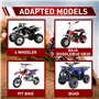 WOOSTAR 8mm Moto Rouleau de Chaîne Tendeur de Curseur Guide de Roue Remplacement pour Chinois 4 Roues VTT Quad Baja Doodlebug Di