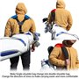 Sangle rembourrée pour sac de golf - 2 boucles, angle et longueur réglables