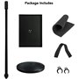 Support de Projecteur, Hauteur Réglable 80-150 cm, Pivot à 360°, Charge de 2kg, Support de Sol Compatibile Con Pico-proiettori, 