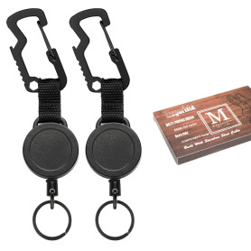 MNGARISTA Porte-badge avec bobine rétractable