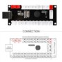 BEYEE Zero Delay Arcade USB Encoder PC to Joystick for MAME & Raspberry Pi Retropie Projects (5Pin+2.8mm)