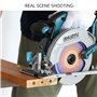 LSHUZIYU, 150 mm, 60 dents, rainure de coupe fine 1,6 mm. Trou central 20 mm avec rondelle de 15,88 mm. Accessoire de scie circu