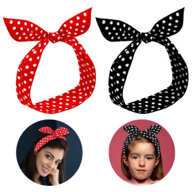 Bandeau Cheveux Femme 2 Pièces
