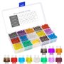 180pcs Assortis Voiture Fusible à Lame Moyenne