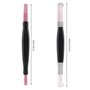 VETPW 5 Pièces Lime à Ongles en Pierre Ponce, Stylo de Polissage à Double Tête pour Ongles, Cuticle Pusher, Manucure Dissolvant 