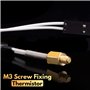 Thermistance M3 104NT-4-R025H42G (104GT-2) haute température 300 ℃ pour extrudeuse d'imprimante 3D Hotend Bloc chauffant (104GT-