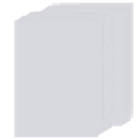 Lot de 50 feuilles de papier vélin transparent A4 pour dessin