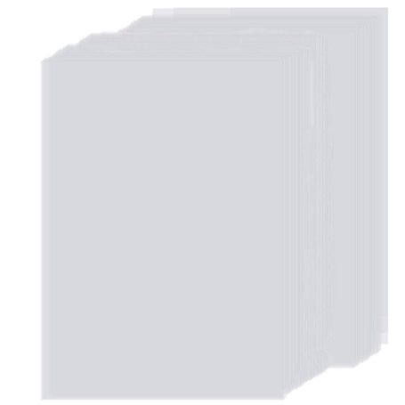 Lot de 50 feuilles de papier vélin transparent A4 pour dessin