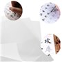 Lot de 50 feuilles de papier vélin transparent A4 pour dessin, design graphique, impression à jet d'encre, traçage, architecture