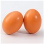 Œufs de Poule Faux Oeufs de Poule Lot de Faux œufs en Bois pour Aider à pondre des Poules - Outil agricole - Mannequin de nid de