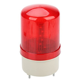 220V LED Avertissement Feux Acousto-Optic Alarme Rotatif Lumière LED Strobe Rouge