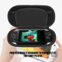 Sacoche de Protection pour Sac de Transport Rigide pour PS Vita, Pochette Antichoc Vita(Rouge)