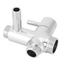 G1 / 2 "Adaptateur de Douche en Laiton de Salle de Bains en Laiton Arrondi fixé au Mur avec Accessoires de