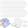 YBCCBY 100PCS Support de Col de Chemise Baleine Chemise Collier Anti-déformation Autocollant de Soutien pour Col de Chemise Supp