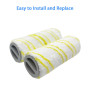 4 Pièces Brosse en Microfibre Rouleaux de Rechange Ensemble d'accessoires pour Nettoyeur de Sol Karcher FC3 FC3D FC5 FC7