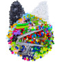 460 Ensembles de Boutons Pression Plastique avec Pince, T5 12mm 24 Couleurs Boutons Pression, pour la couture, les vêtements, le