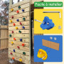 Trymaker Prise d'escalade, Prises Escalade Enfant, Lot de 20 poignées d'escalade, Mur d'escalade pour Enfants et Adultes