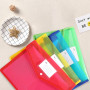 Ensemble de 6 chemises et pochette document plastique A4 : Extensibles, imperméables, transparentes. Idéales pour organisation, 