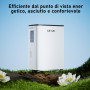 Déshumidificateur électrique 12L avec affichage numérique de l'humidité, déshumidificateur pour maison 40m² avec arrêt automatiq