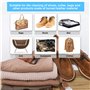 Brosse Daim Ensemble de 4 Pièces, Brosse Daim Chaussures& Nubuck Cuir, avec Brosse à Crinière de Cheval, 4 Côtés Brosse Nubuck P