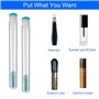 QINERSAW 40PCS Tube Mascara Vide, Diamant Tube De Cils Mascara Baguette Tube Vide Mascara Tubes Avec Cils Baguette Maquillage Br