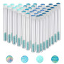 QINERSAW 40PCS Tube Mascara Vide, Diamant Tube De Cils Mascara Baguette Tube Vide Mascara Tubes Avec Cils Baguette Maquillage Br