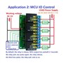 Module de Relais Autobloquant Bistable 5V 4 Canaux Module Relais à Verrouillage Automatique Bistable pour Contrôle des Moteurs à