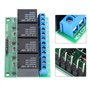 Module de Relais Autobloquant Bistable 5V 4 Canaux Module Relais à Verrouillage Automatique Bistable pour Contrôle des Moteurs à