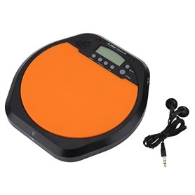 Digital Practice Drum Exercice Batteur Training Pad Electronic Metronome avec oreillette