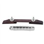 chevalet en palissandre accessoire pour instrument de musique guitare jazz de type LP(Silver)