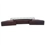chevalet en palissandre accessoire pour instrument de musique guitare jazz de type LP(Silver)
