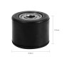 Keenso Guide de Roue de Rouleau de Tendeur de Poulie de Chaîne de 8mm pour Moto Moteur Dirt bike Motorisée Noir