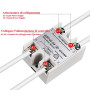 Relais à Semi-Conducteurs Monophasé DC-AC SSR-40DA 40A Tension d'Entrée 3-32V DC Tension de Sortie 24-380V AC